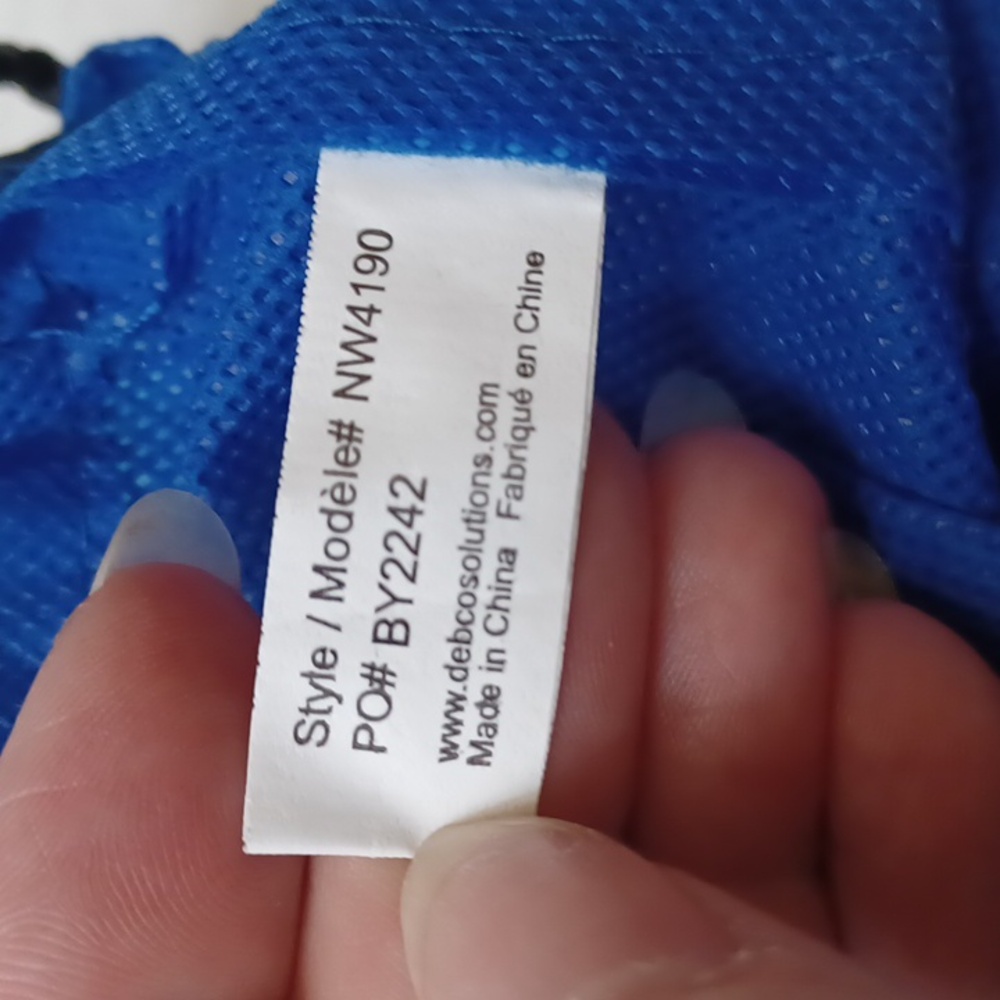 $4 Add-on Blue Drawstring Bag - Picture 5 of 5
